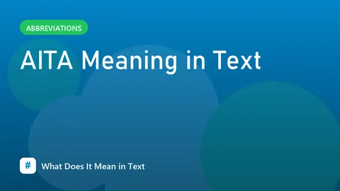 AITA Meaning in Text