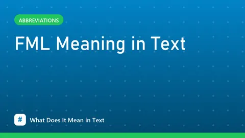 FML Meaning in Text