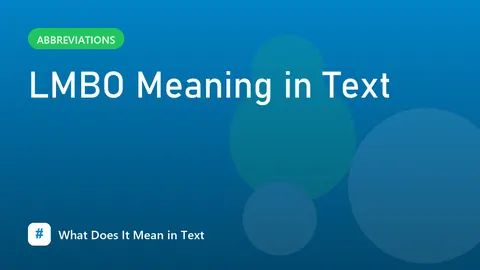 LMBO Meaning in Text